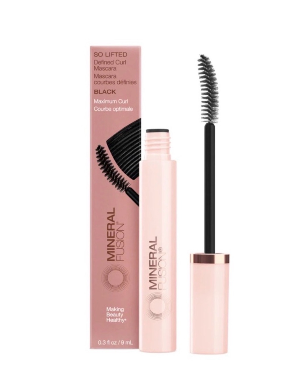 Mineral Fusion So Lifted Defined Curl Mascara - Black